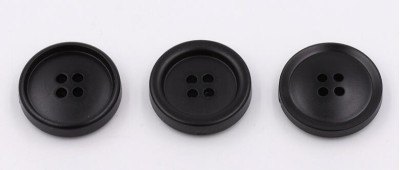 ZJ    ABS四眼西裝扣  11mm  16mm  21mm  25mm  28mm  30mm  塑料 細節-1